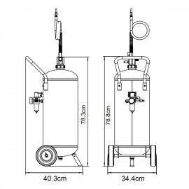 Sodos smėliapūtė 26 Ltr