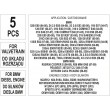 Variklio blokavimo rinkinys BMW Mini Peugeot Citroen | OEM 119280