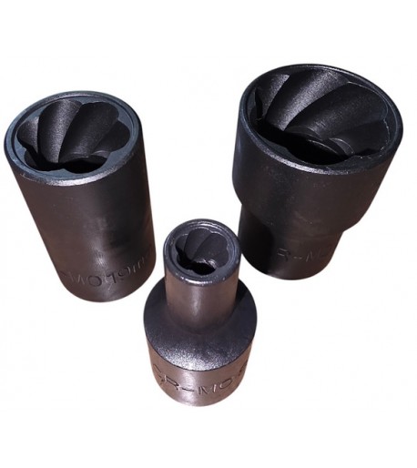 16mm sraigtinė smūginė galvutė pažeistiems varžtams