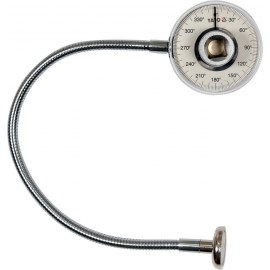Kampinis matuoklis su magnetine ranka 1/2" (12,5 mm) | 0-360°