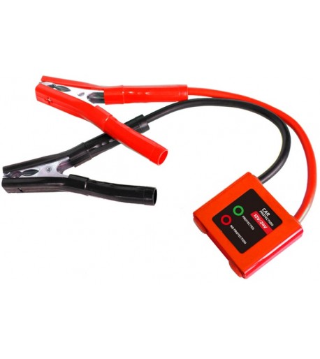 Akumuliatoriaus viršįtampių apsauga 12/24V automobilių elektronikai