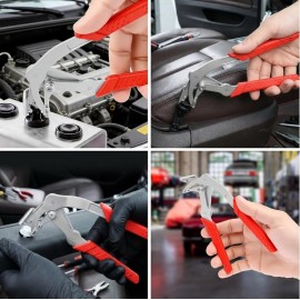 Replės apdailos detalėms ir plastikiniams fiksatoriams išimti