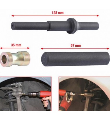 Volkswagen važiuoklės varžtų išmušimo komplektas | 9–10 mm | 3 vnt.
