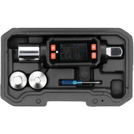 Skaitmeninis sukimo momento adapteris 1/2" | 20–220 Nm | su perėjimais 1/4" ir 3/8"