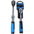 Profesionali teleskopinė terkšlė galvutėms 1/4" | 160–210 mm | 72 dantukai | BEKER