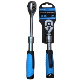 Profesionali teleskopinė terkšlė galvutėms 1/4" | 160–210 mm | 72 dantukai | BEKER