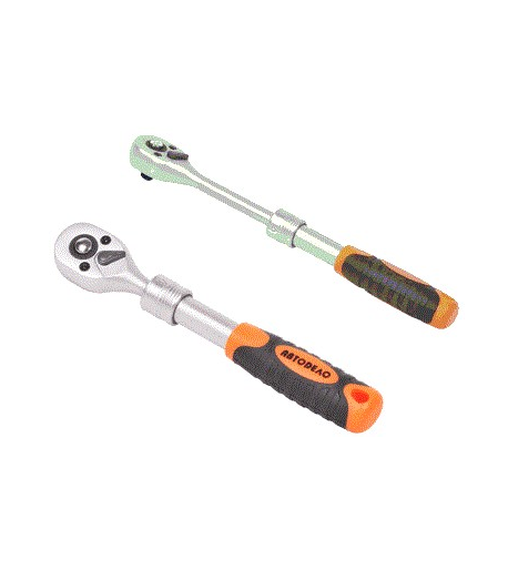 3/8" teleskopinė terkšlė 220–320 mm, 72 dantų | AVTODELO