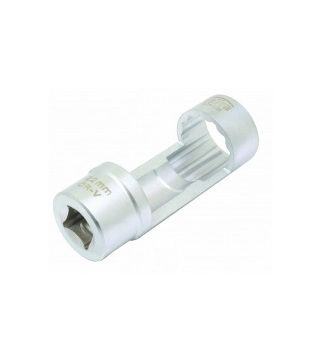Galvutė purkštukams 22 mm 1/2", 12-kampė (su išpjova)