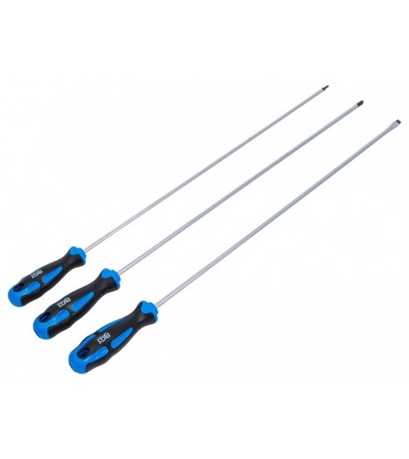Ypač ilgų atsuktuvų rinkinys 450 mm, 6 mm / PH2 / T15, 3 vnt. | BGS