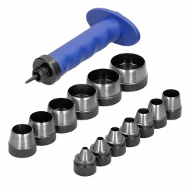 Keičiamų skylių išmušėjų rinkinys 5–35 mm, 14 vnt. | ESSEN TOOLS GERMANY