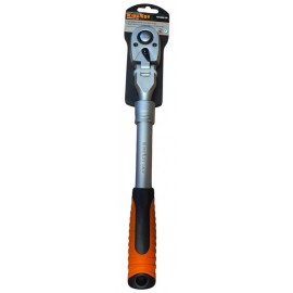 Terkšlė 1/2" su lanksčia galvute ir teleskopine rankena, 335–475 mm, 72 dantukai