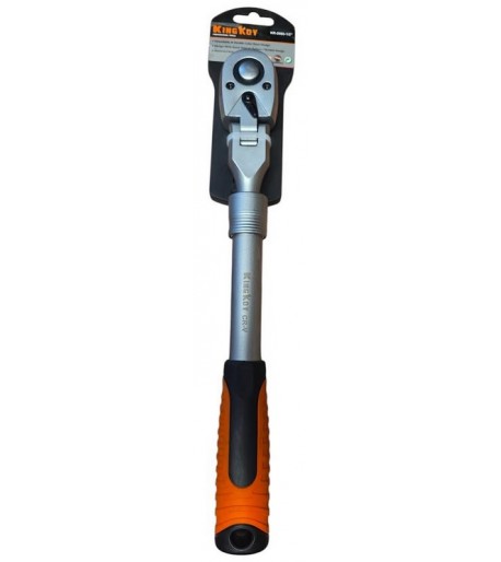 Terkšlė 1/2" su lanksčia galvute ir teleskopine rankena, 335–475 mm, 72 dantukai