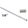 Ilgintuvas galvutei šarnyrinis 1/4" x 150mm