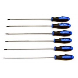 Torx ilgų atsuktuvų rinkinys 6 vnt