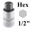 H22 - 22mm antgalis įpresuotas į 1/2'' galvutę