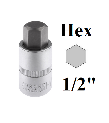 H24 - 24mm antgalis įpresuotas į 1/2'' galvutę