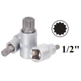 M6 antgalis įpresuotas į 1/2'' galvutę