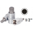 M15 antgalis įpresuotas į 1/2'' galvutę