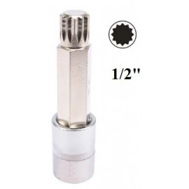 M14 ilgas antgalis įpresuotas į 1/2'' galvutę