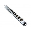 1/4" Galvučių rinkinys 13vnt KINGRONY