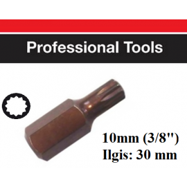 M6 antgalis trumpas Premium (Spline / M)