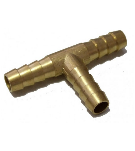 Trišakis 10mm žalvarinis