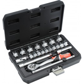 Įrankių komplektas 10 mm (3/8") 22 vnt. YATO
