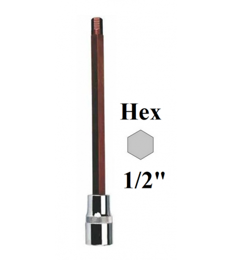 H6 antgalis ilgas (šešiakampis / HEX) 175mm