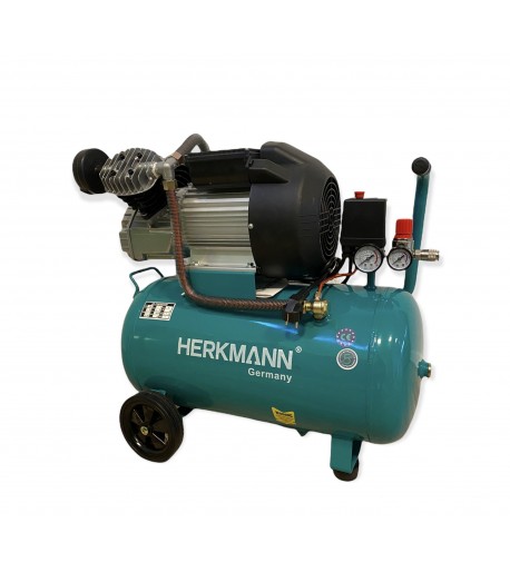 HERKMANN GERMANY oro kompresorius 2cil/50L 3KW 380l/min
