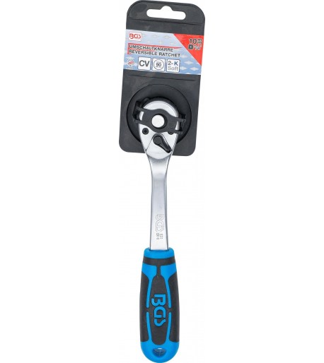Rankena galvutėms terkšlinė 3/8" BGS