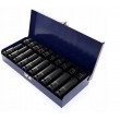 Smūginių galvučių rinkinys 1/2" 20 vnt
