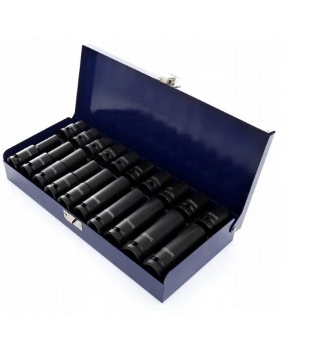 Smūginių galvučių rinkinys 1/2" 20 vnt