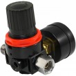 Oro srauto reguliatorius su manometru 1/4"