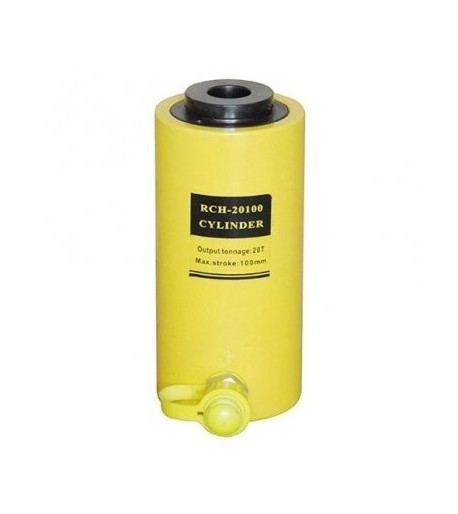Hidraulinis cilindras 20t (100mm) su kiauryme