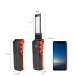 Darbo lempa akumuliatorinė 2x3W LED