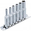 E-tipo 1/4" ilgos galvutės 6d.