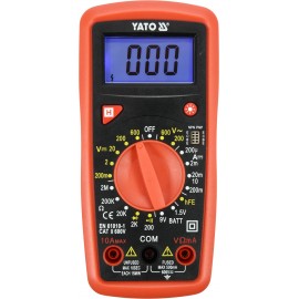 Skaitmeninis daugiafunkcinis testeris 0-600 V