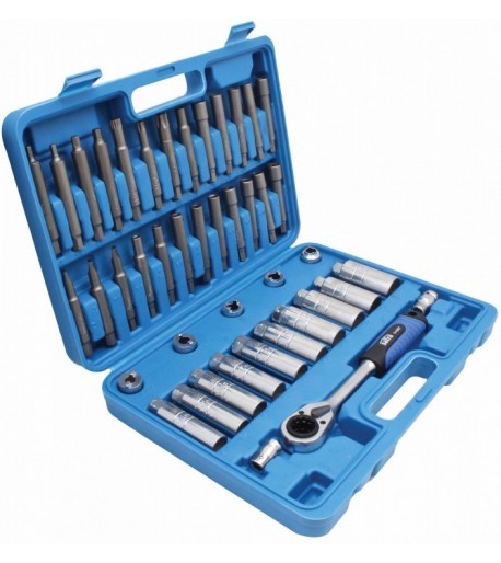 Įrankių komplektas amortizatoriams 1/2" 43d.