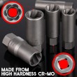 Galvutės sugadintoms veržlėms 3/8" 6-19mm
