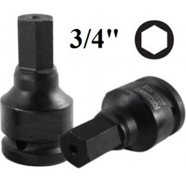H21 - 21mm (šešiakampis) antgalis 3/4''