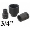 36 mm smūginė galvutė trumpa 3/4" (6-kampų)