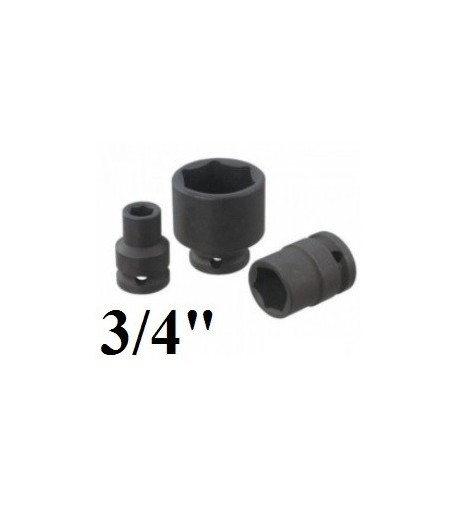54 mm smūginė galvutė trumpa 3/4" (6-kampų)