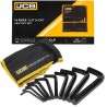 L tipo šešiakampių raktų rinkinys 6 - 22mm JCB