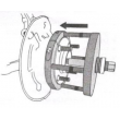 Rato guolio presavimo kompl. Ø82mm