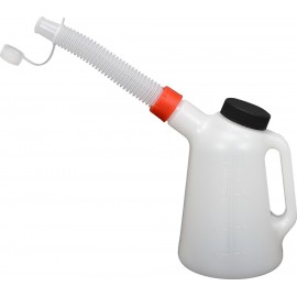 Skysčių užpylimo indas su dangteliu ir antgaliu 3Ltr
